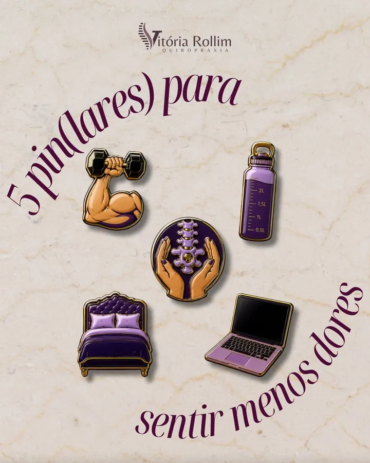 5 pilares para sentir menos dores